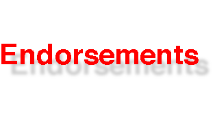 Endorsements