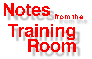 Notes from the Training Room